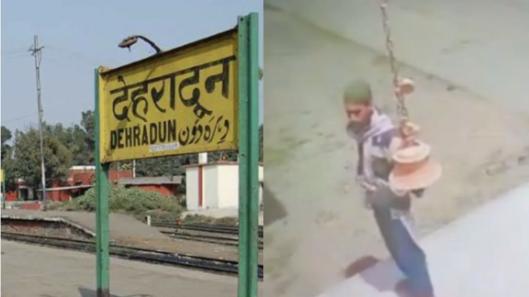 Stones hurled, glass shattered, and urinated upon: A skull-cap-donning bearded man caught on camera desecrating a temple in Dehradun; sparks outrage